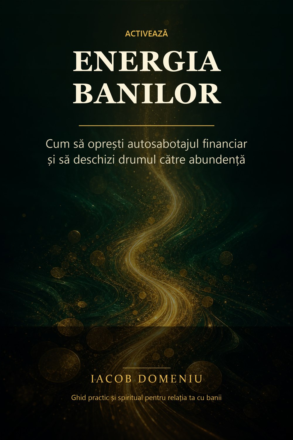 Coperta cărții Activează Energia Banilor de Iacob Domeniu